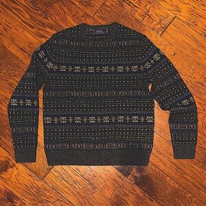 Ralph Lauren Polo Wool Fair Isle Sweater